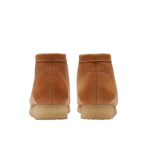 Clarks Mens Wallabee Boot Mid Brown Boots (NWT) - Picture 5 of 6